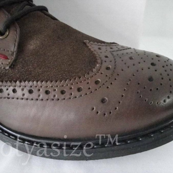 BEN SHERMAN SANFORD CASUAL WINGTIP BOOT‎ SZ 10.5